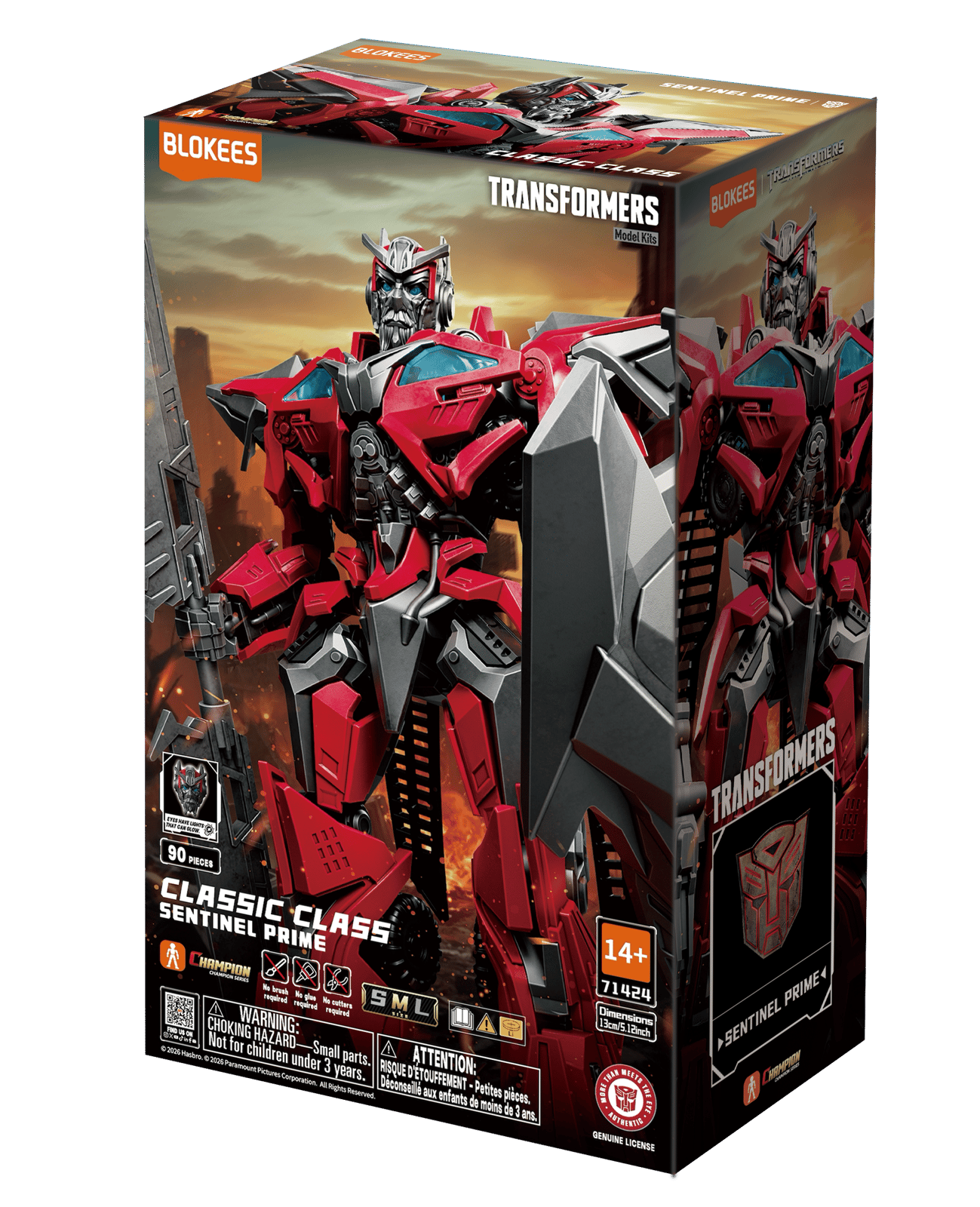 Transformers Classic Class 24 | Transformers Dark of the Moon | Sentinel Prime by BLOKEES