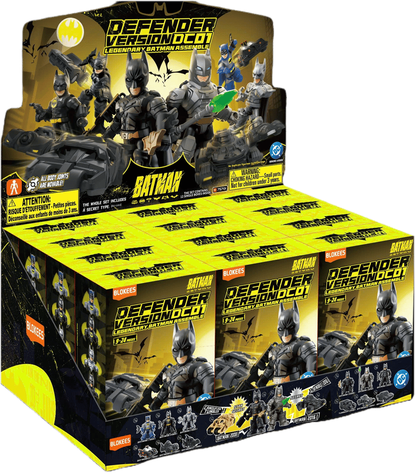 DC - DV01 - Batman legendary assemble by BLOKEES