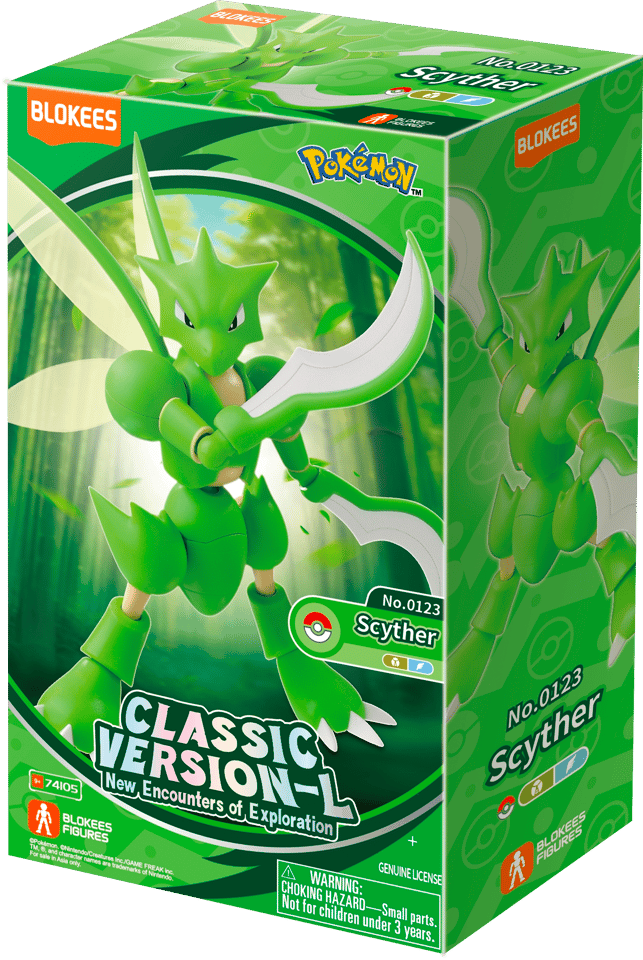 Pokémon Classic Edition CV-L -Scyther by BLOKEES