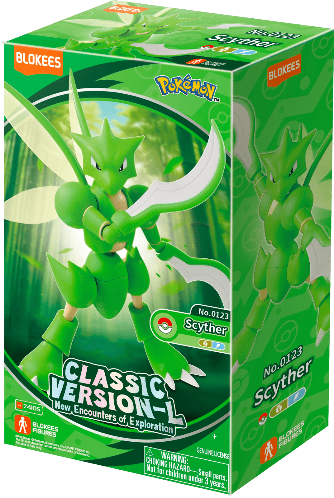Pokémon Classic Edition CV-L -Scyther by BLOKEES