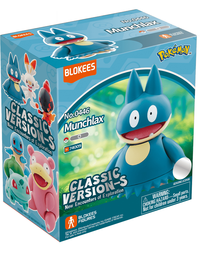 Pokémon Classic Version CV-S - Munchlax by BLOKEES